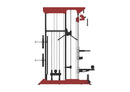 TZ-FITNESS® MONSTER FULL-FUNCTIONAL TZ-Q1002 SMITH MACHINE - PLATE LOAD-4