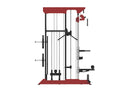 TZ-FITNESS® MONSTER FULL-FUNCTIONAL TZ-Q1002 SMITH MACHINE - PLATE LOAD - Ausstellungsgerät-4