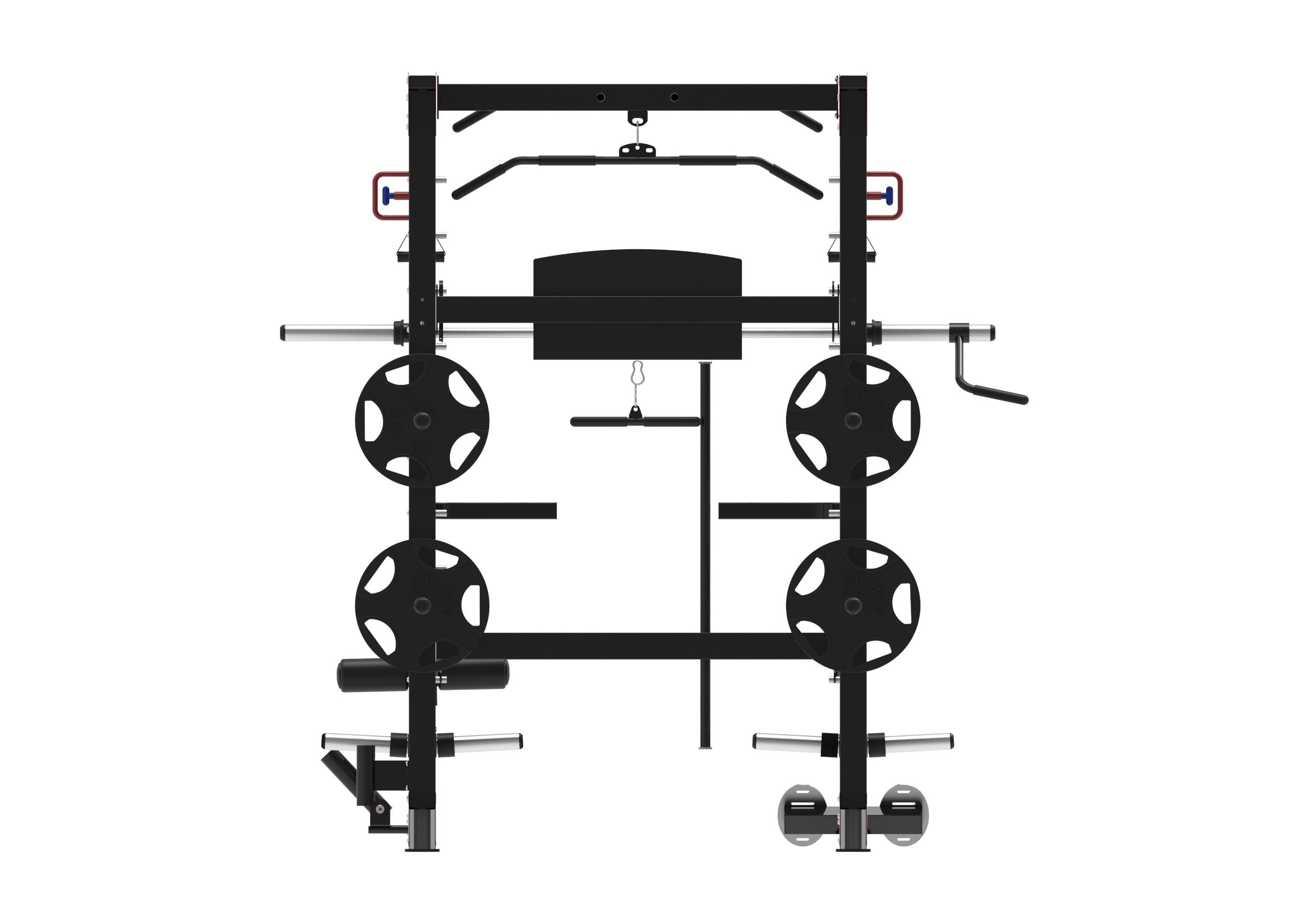 TZ-FITNESS® MONSTER FULL-FUNCTIONAL TZ-Q1002 SMITH MACHINE - PLATE LOAD - Ausstellungsgerät