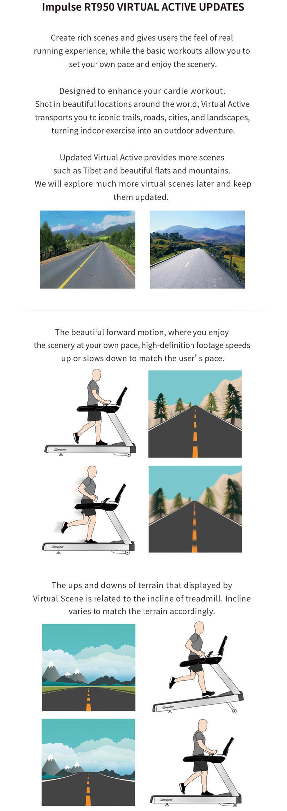 Impulse Pro Laufband RT950D