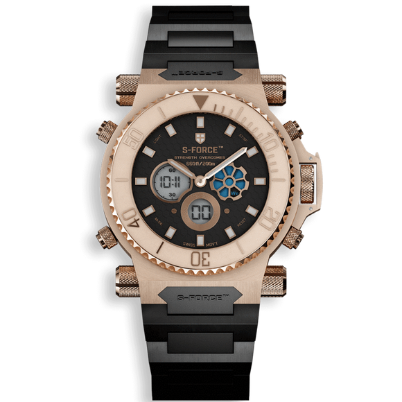 S-FORCE - SPORTUHREN FÜR BODYBUILDER, SCHAUSPIELER UND MODELS
