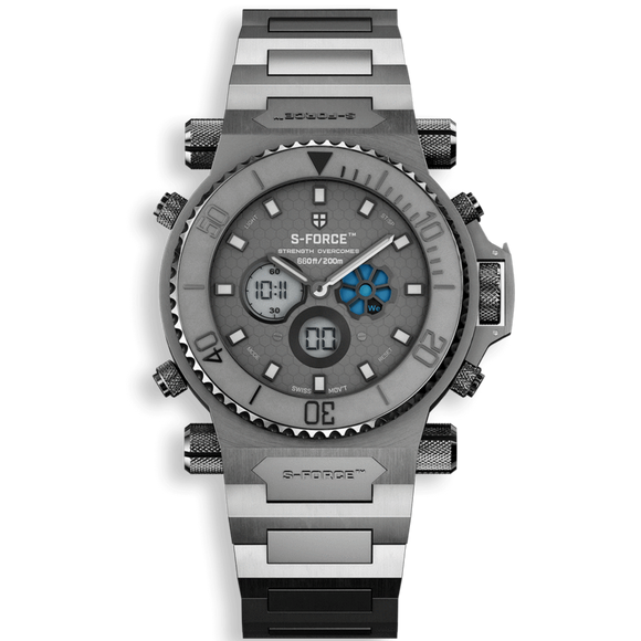 S-FORCE - SPORTUHREN FÜR BODYBUILDER, SCHAUSPIELER UND MODELS