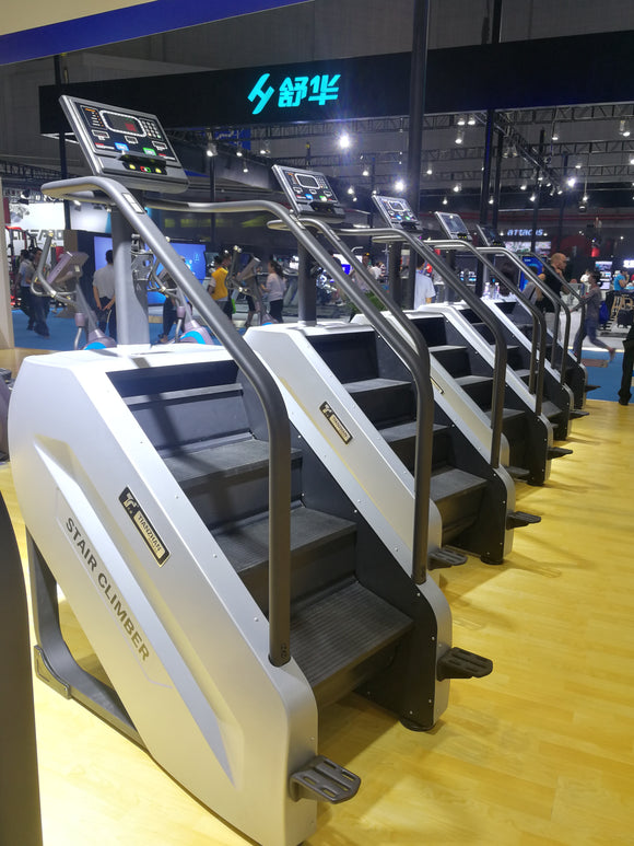 TZ-FITNESS® STAIR CLIMPER TZ-N2040B Treppensteiger mit Standard LED Konsole