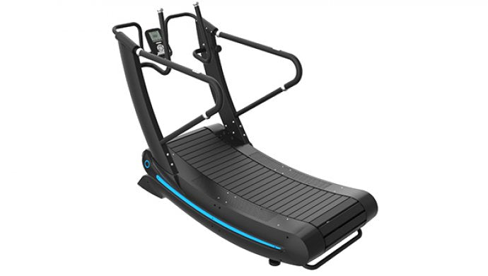 TZ-FITNESS® Kurven Laufband - Curved Treadmill TZ-3000B mit 8 Stufiger Magnetbremse