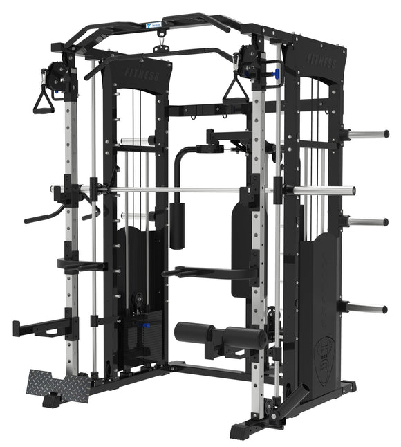 TZ-FITNESS® Multi Funktional Smith Maschine mit Steckgewichte TZ-Q1008A