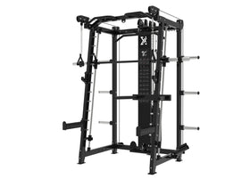 TZ-FITNESS® FUNKTIONAL Smith Maschine - TZ-Q1019 - PLATE LOAD & Pin Load - 0