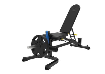 TZ-FITNESS® F.I.D. verstellbare Bank -15° - 85° - TZ-Q1022 mit Beinstrecker