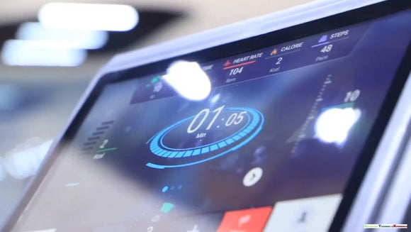 TZ-FITNESS® STAIR CLIMPER TZ-N2040A Treppensteiger mit Android LCD Touch Screen