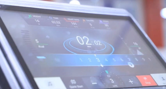 TZ-FITNESS® STAIR CLIMPER TZ-N2040A Treppensteiger mit Android LCD Touch Screen