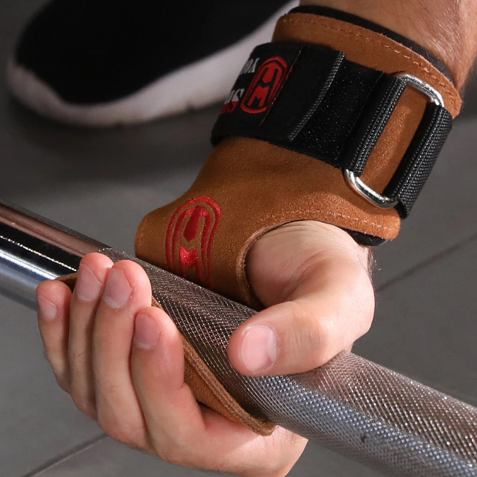 SHAPE YOUR BODY - Profi Zughilfe Griffpolster Fitness Sport Handschuhe