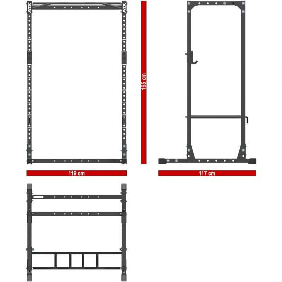 ATX® Power Rack PRX-510 Höhe 195 cm - 3-5  TAGE LIEFERZEIT - BODYGYM LAGER -