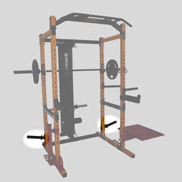 Powertec® AUFSATZ FÜR GEWICHTSSPEICHER (SATZ MIT 2 STÜCK) - Gewichtsdorne - 0