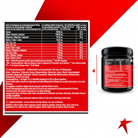 Powerstar Food® BASE MINERALS - Säure-Base-Pulver - 400 g