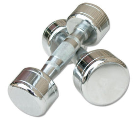 Chromhantelsatz 1-10 kg inklusive Chromablage - 0