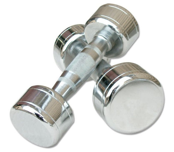 Chromhantelsatz 1-10 kg inklusive Chromablage