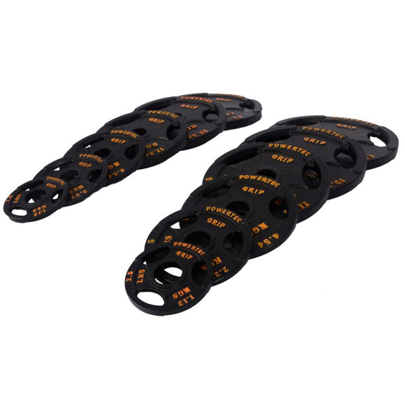 Powertec® - HANTELSCHEIBEN GUSS 255LBS SET (116KG)