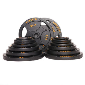 Powertec® - HANTELSCHEIBEN GUSS 345LBS SET (157KG)