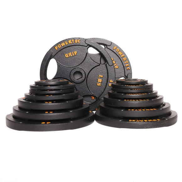 Powertec® - HANTELSCHEIBEN GUSS 345LBS SET (157KG)