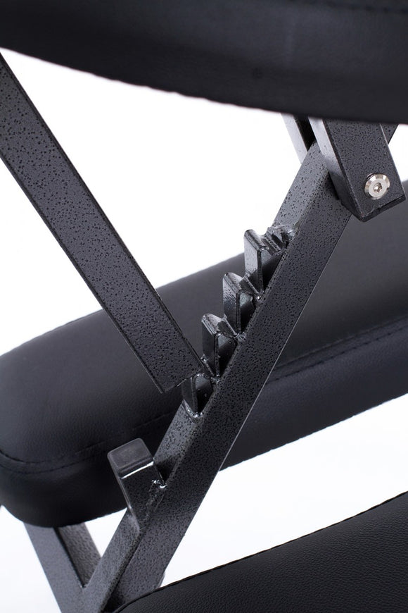 RESTPRO® RELAX Black Massagehocker