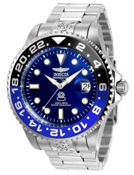 Invicta® Grand Diver 21865 Automatik Herrenuhr 47 mm - Lünette Schwarz/Blau