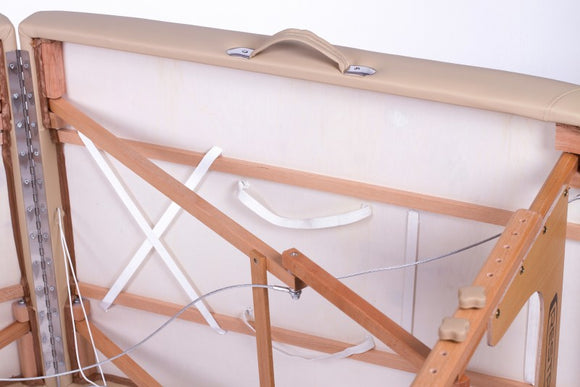 RESTPRO® Memory 3 Beige Tragbarer Massagetisch