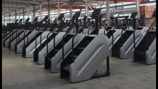 TZ-FITNESS® STAIR CLIMPER TZ-N2040B Treppensteiger mit Standard LED Konsole