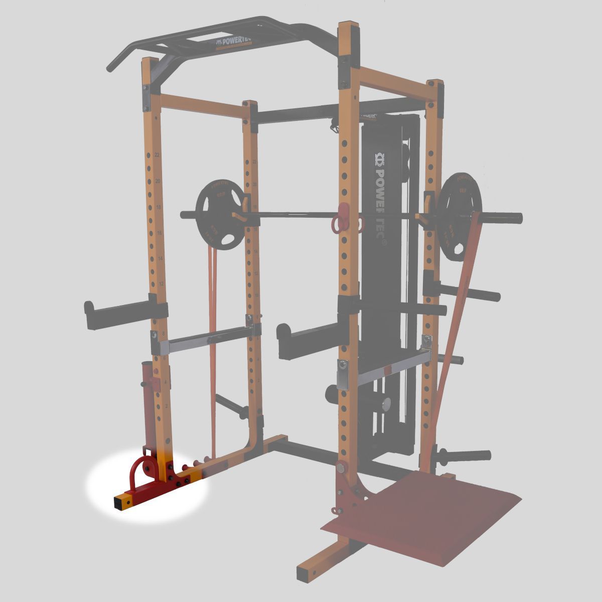 Powertec® POWER RACK SEILANKERBEFESTIGUNG - 0