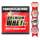 Powerstar Food® PREMIUM WHEY 90 - Whey Protein Shake - 30 g Probebeutel-1