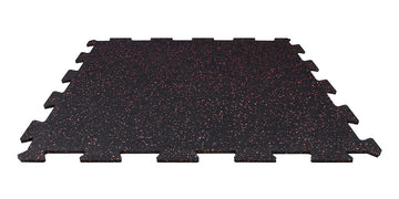 Rubtiler® - Granulat Bodenplatte für Fitness- und Sportböden - Puzzleform - 10% EPDM