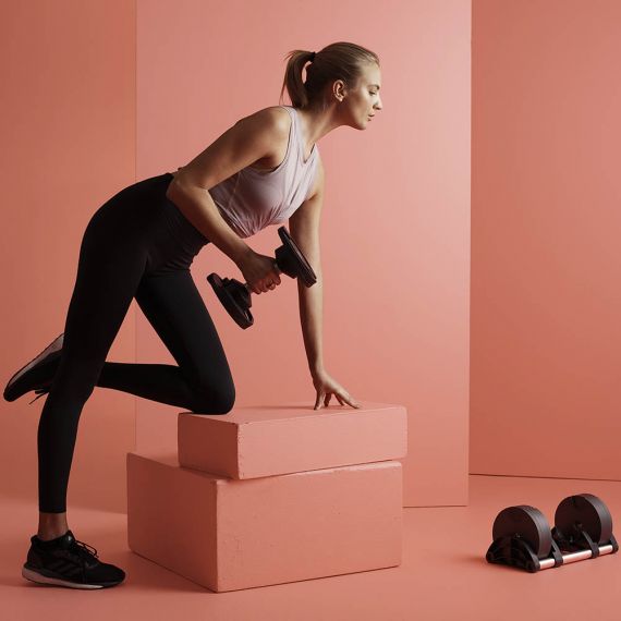 Nüo Bell® - die Kompakthanteln mit System von 2 - 20 kg  (New ATX® Edition)