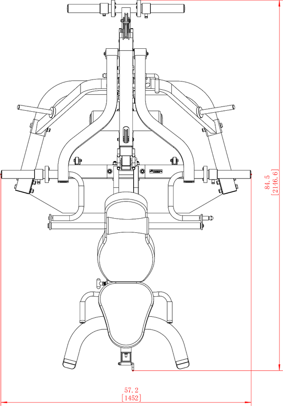 Powertec® WORKBENCH® LEVERGYM - LS20YY oder LS20BB-
